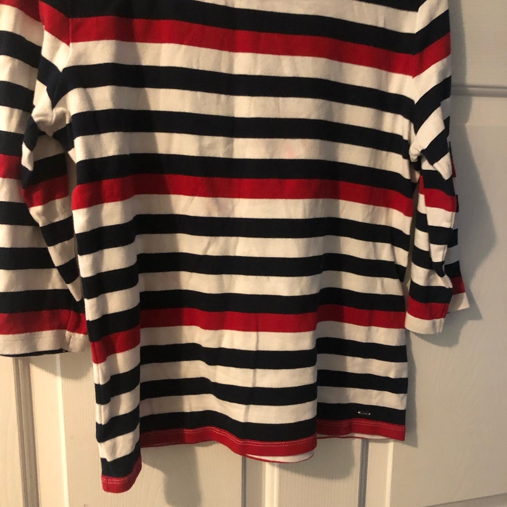 Tommy Hilfiger Women's Striped Blouse - Red, white and blue ..,the collection - Picture 3 of 6